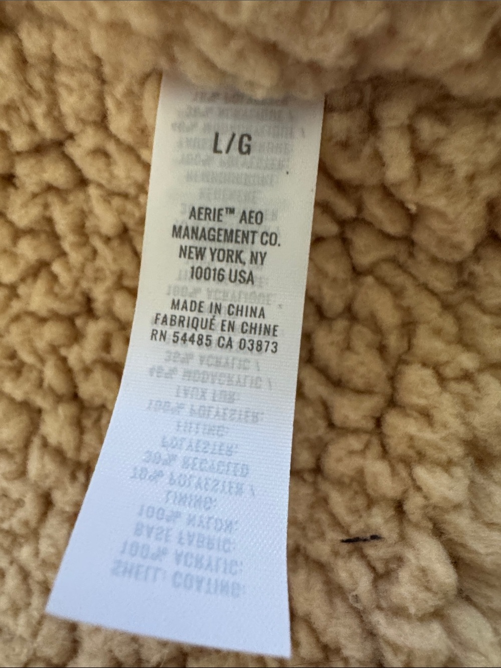 Aerie Orange Quilted Oversized Puffer Jacket with Faux Fur Collar - Picture 3 of 8